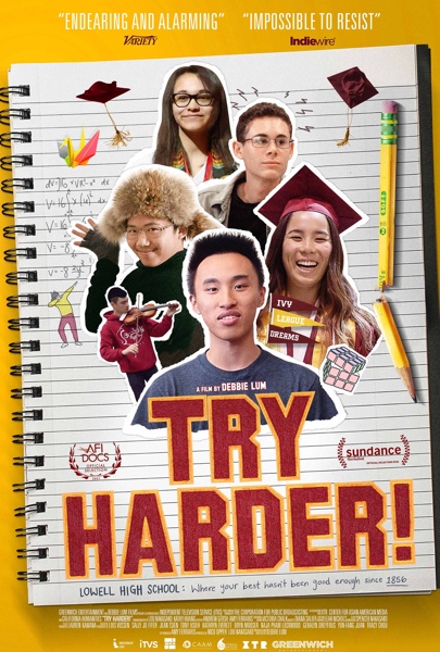 TRY HARDER poster